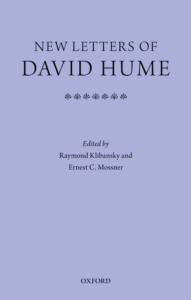 New Letters of David Hume