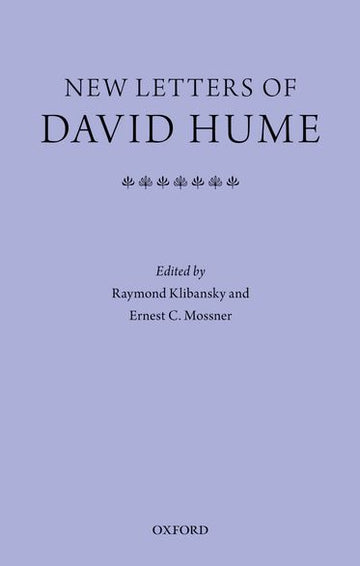 New Letters of David Hume