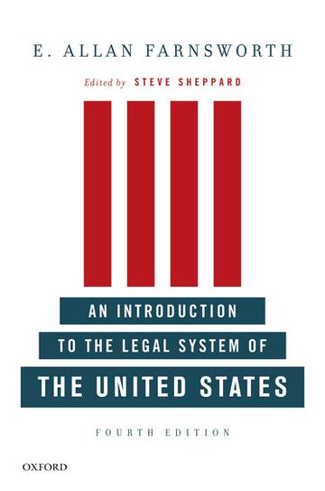 Introduction to the Legal System of the United States, An