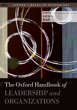 Oxford Handbook of Leadership and Organizations, The