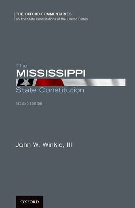 Mississippi State Constitution, The