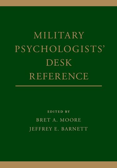 Military Psychologists' Desk Reference