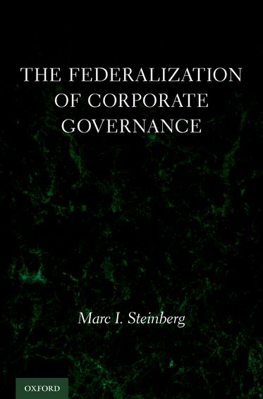 Federalization of Corporate Governance, The