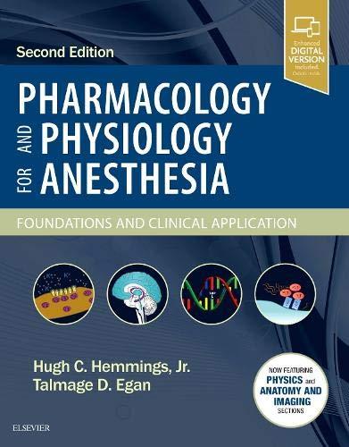 Pharmacology and physiology for anesthesia second edition