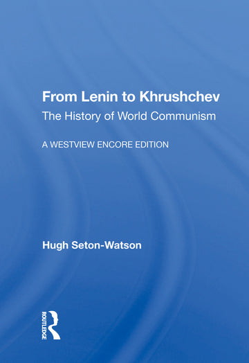 From Lenin To Khrushchev