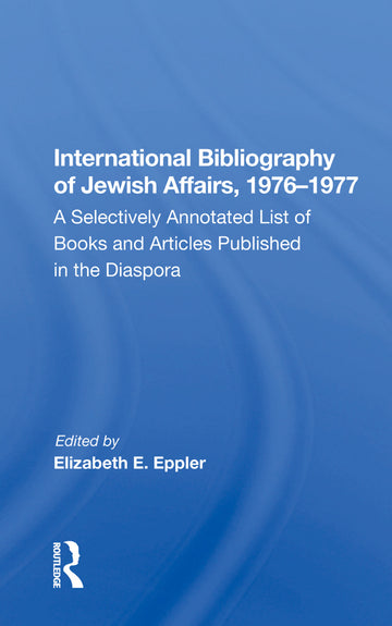 International Bibliography of Jewish Affairs, 1976-1977