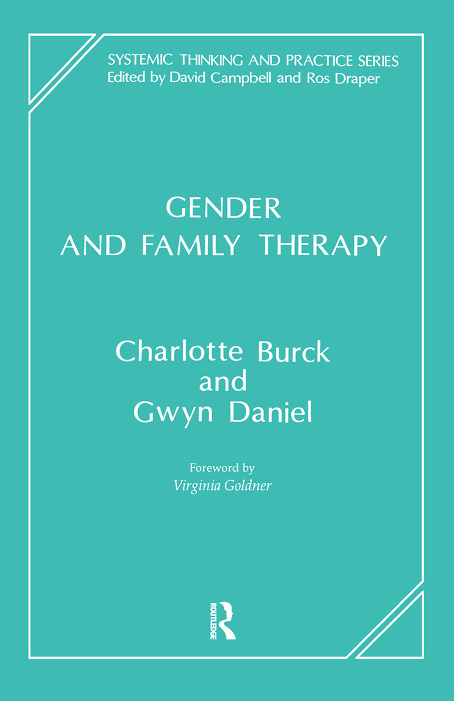 Gender and Family Therapy
