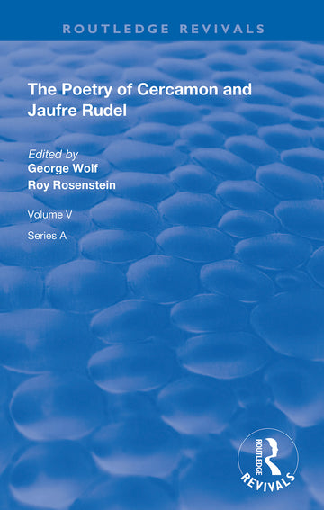 Poetry of Cercamon and Jaufre Rudel