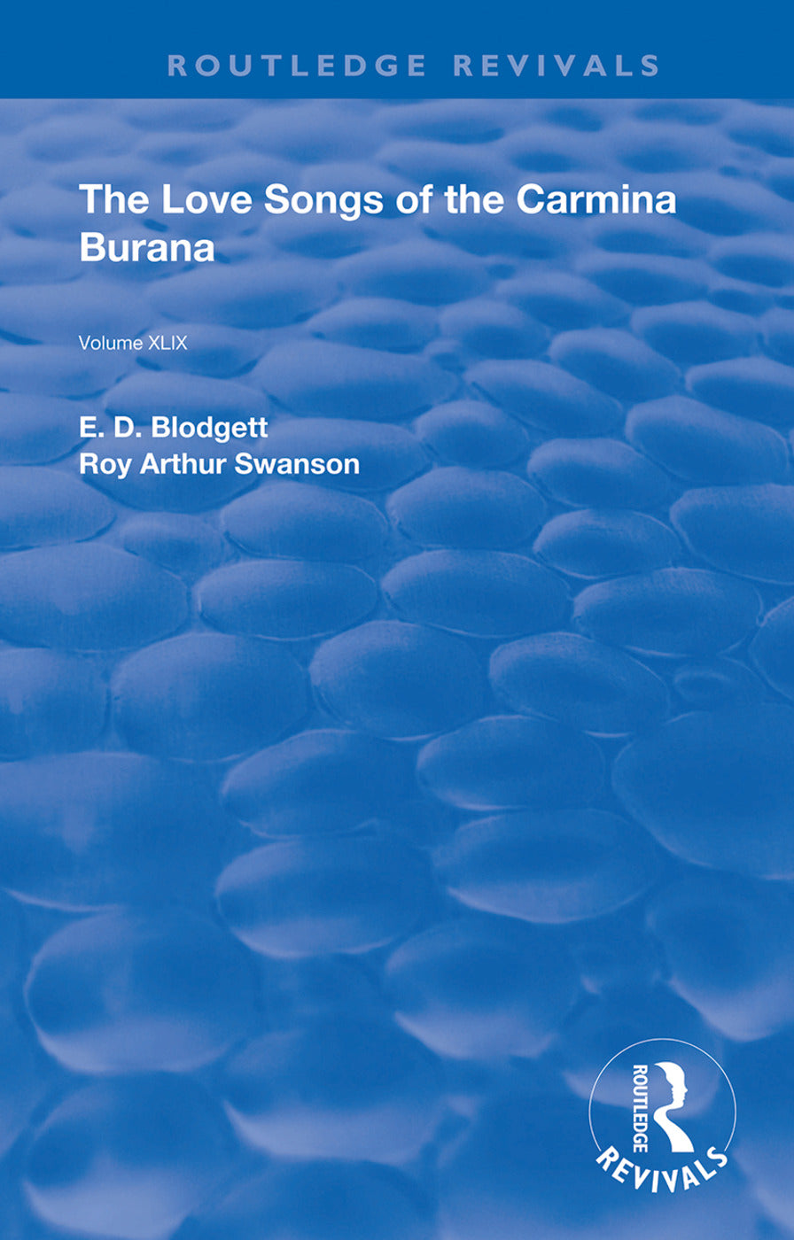 Love Songs of the Carmina Burana