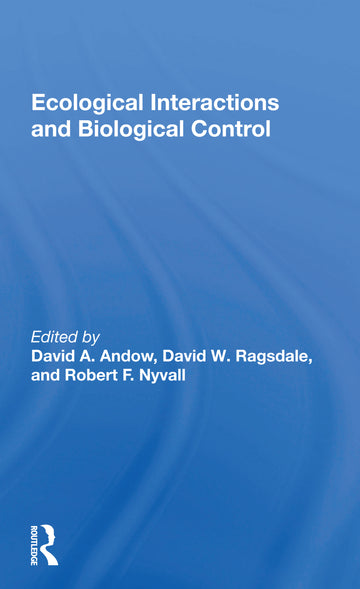 Ecological Interactions And Biological Control