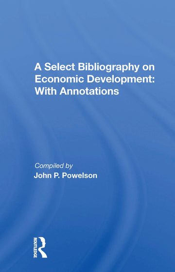 Select Bibliography On Economic Development