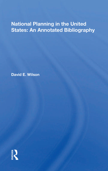 National Planning In The United States