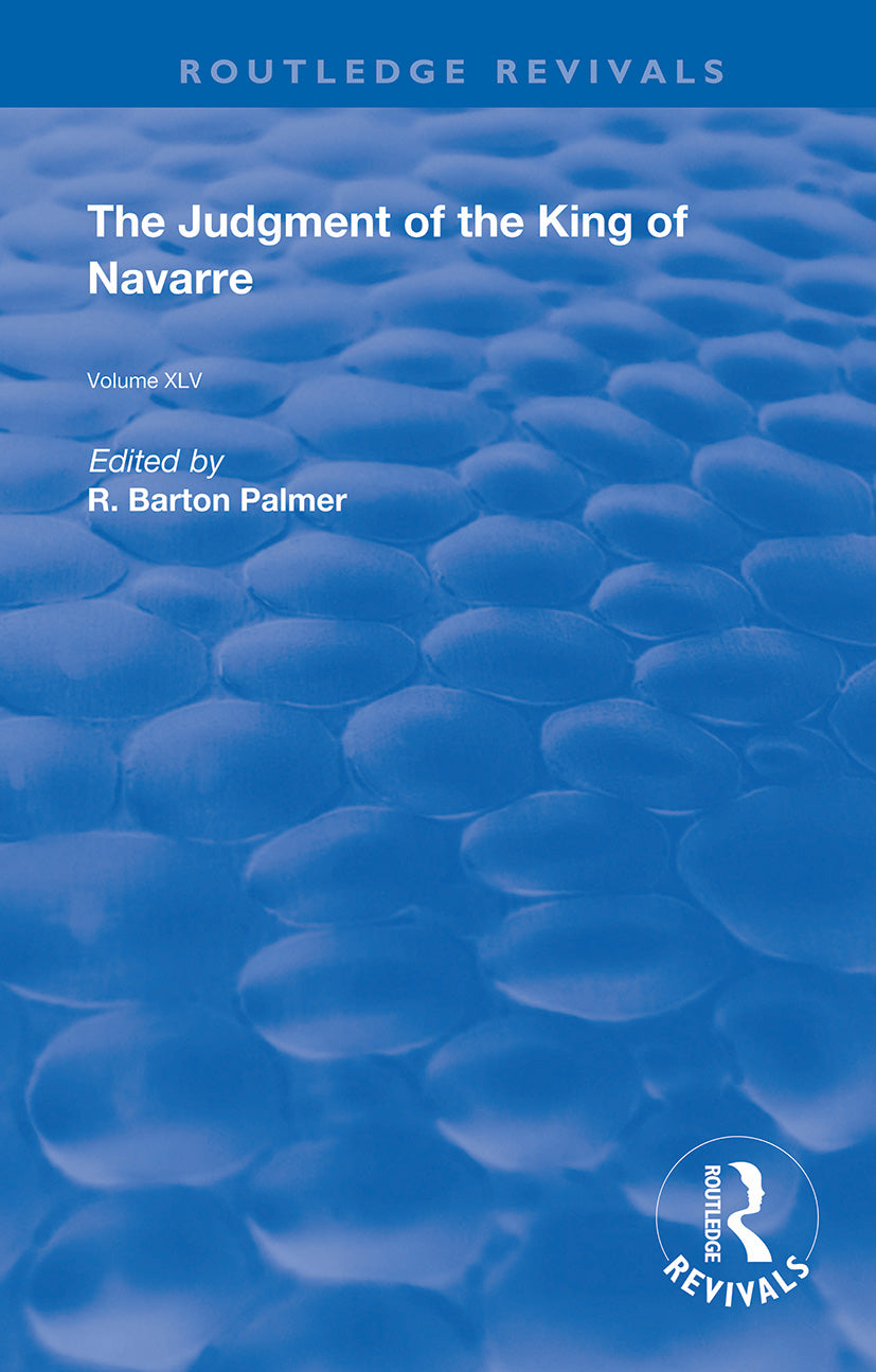 Judgment of the King of Navarre