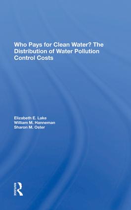 Who Pays For Clean Water?