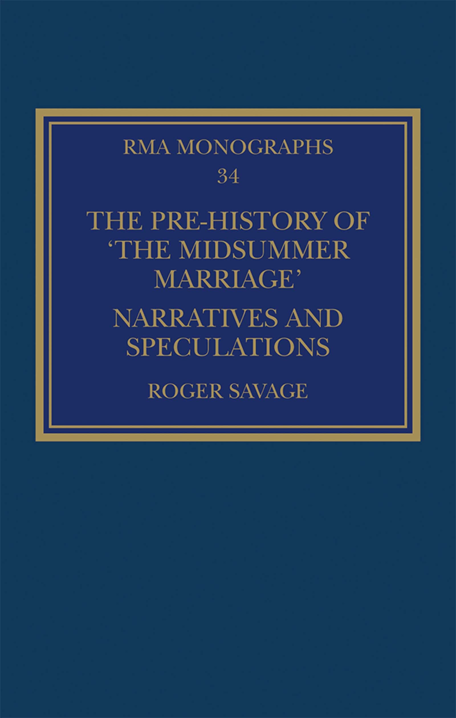 Pre-history of ‘The Midsummer Marriage’