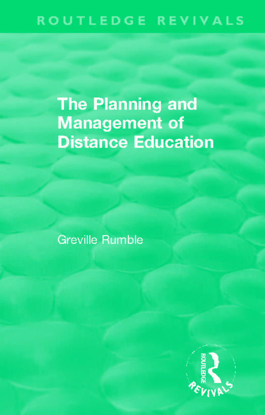 Planning and Management of Distance Education