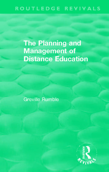 Planning and Management of Distance Education