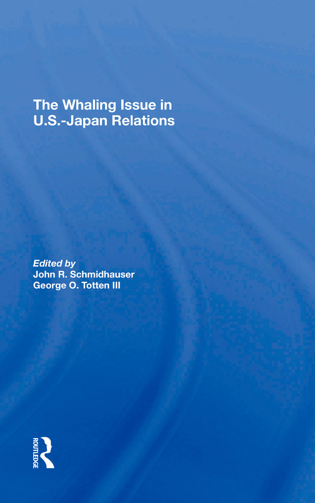 Whaling Issue In U.s.-japan Relations