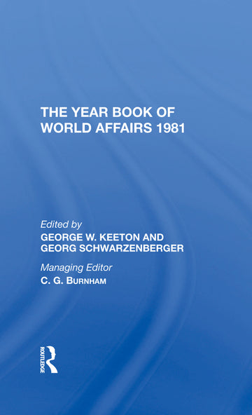 Year Book Of World Affairs, 1981