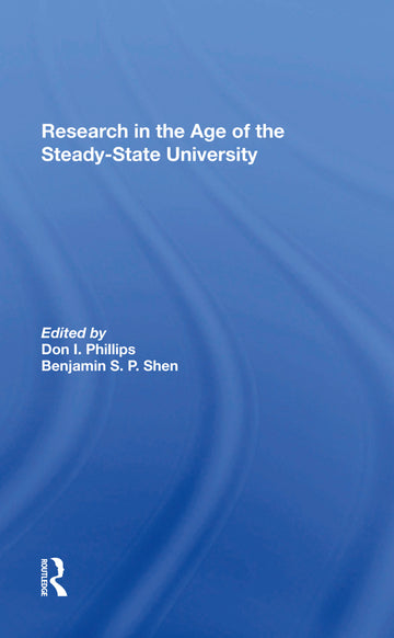 Research In The Age Of The Steadystate University