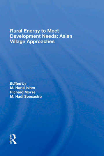 Rural Energy To Meet Development Needs
