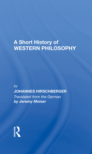Short History Western Philosophy