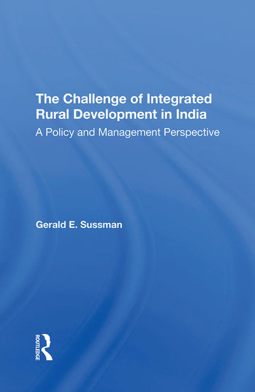 Challenge Of Integrated Rural Development In India