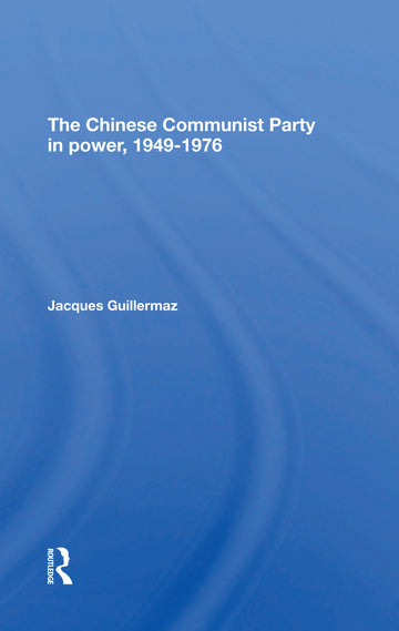 Chinese Communist Party In Power, 19491976