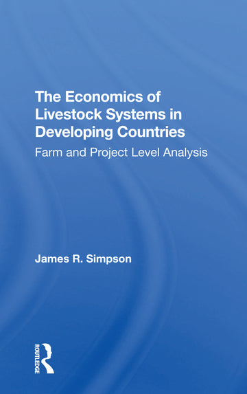 Economics Of Livestock Systems In Developing Countries
