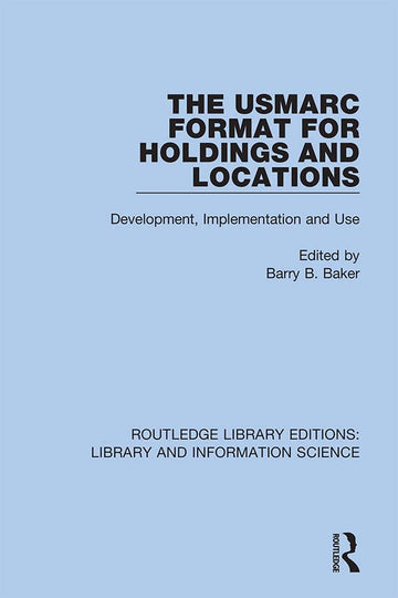 USMARC Format for Holdings and Locations