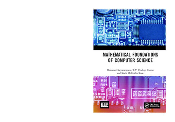 Mathematical Foundations of Computer Science