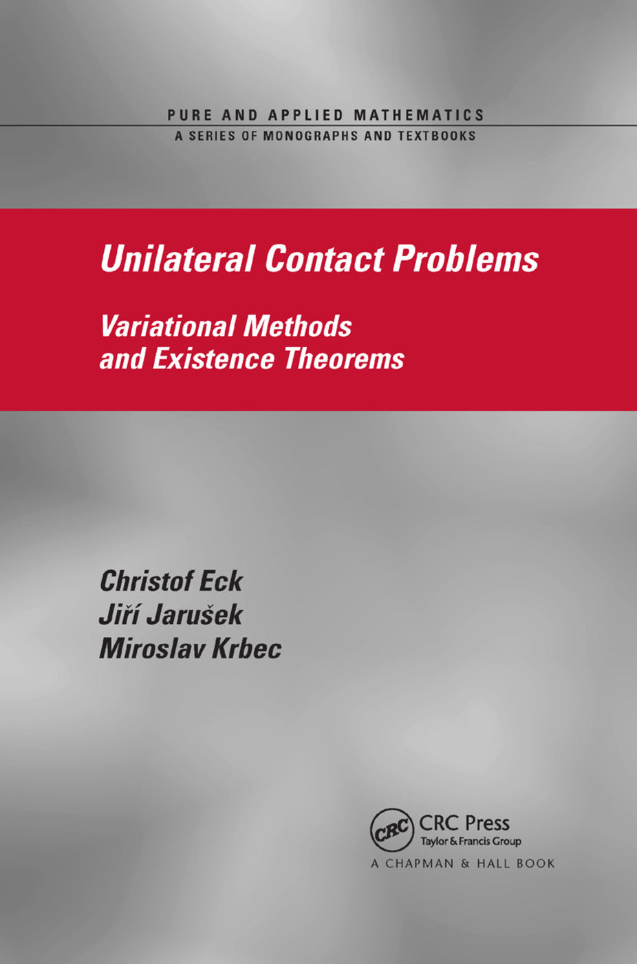 Unilateral Contact Problems