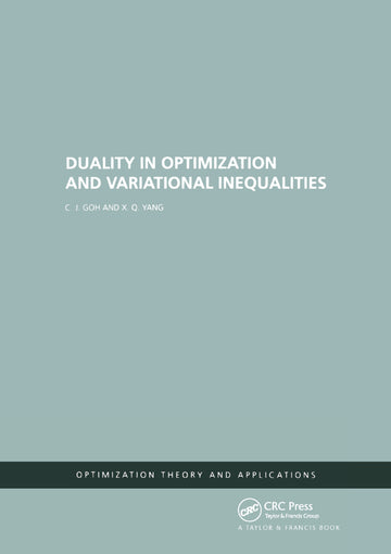 Duality in Optimization and Variational Inequalities