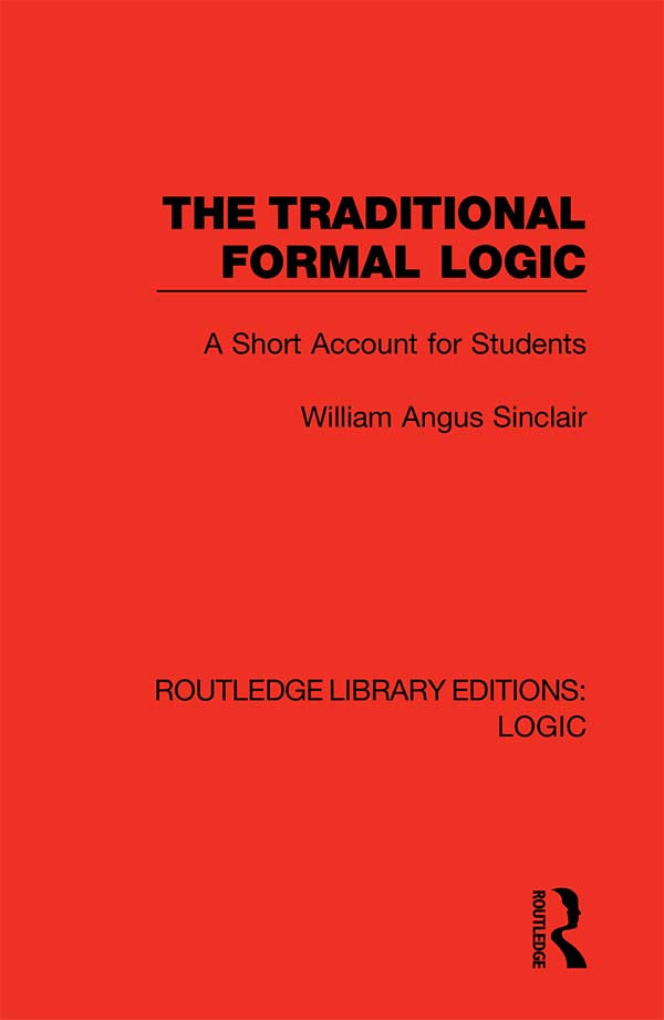 Traditional Formal Logic
