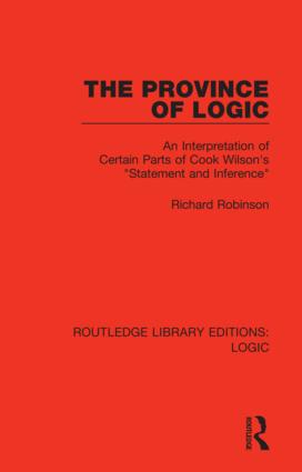 Province of Logic