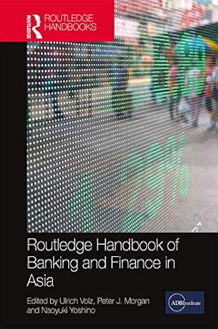 Routledge Handbook of Banking and Finance in Asia - Paperback / softback