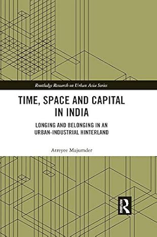 Time, Space and Capital in India - Paperback / softback
