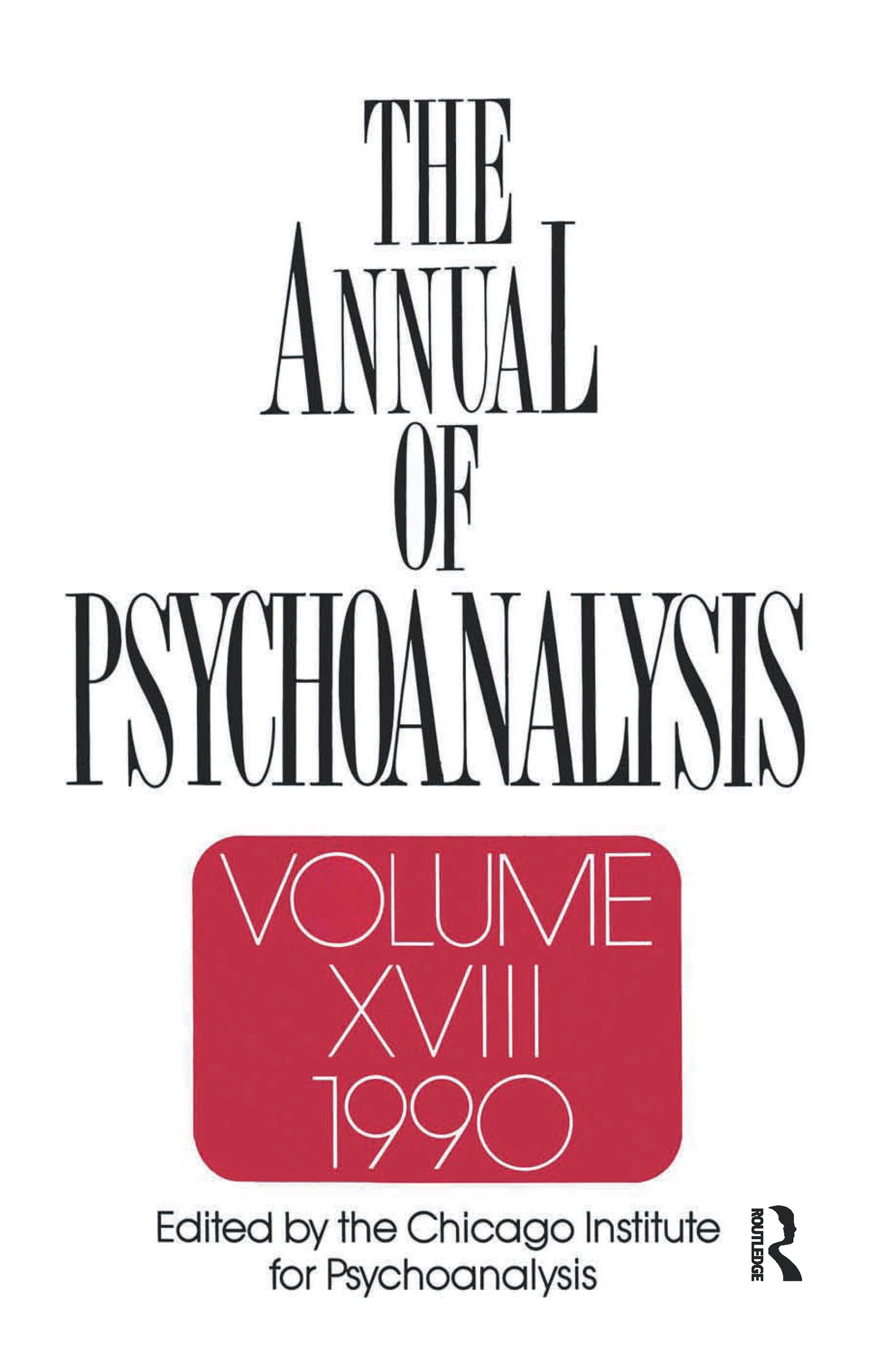 Annual of Psychoanalysis, V. 18