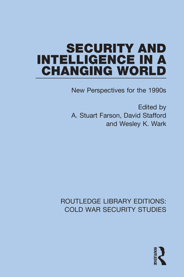 Security and Intelligence in a Changing World - Paperback / softback