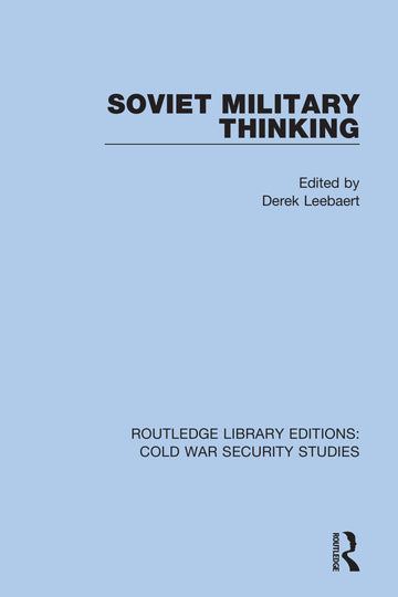 Soviet Military Thinking - Paperback / softback