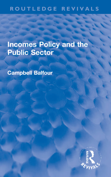 Incomes Policy and the Public Sector