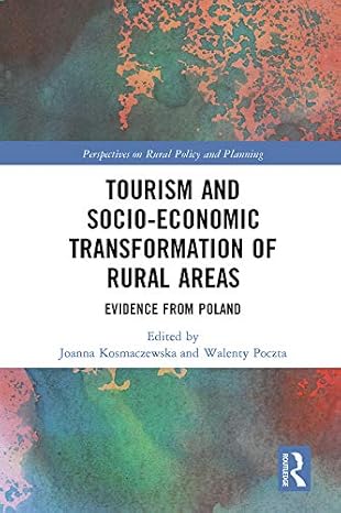 Tourism and Socio-Economic Transformation of Rural Areas - Hardback