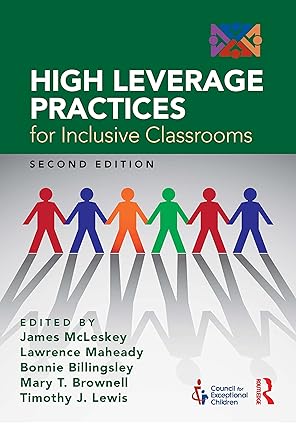 High Leverage Practices for Inclusive Classrooms - Paperback / softback