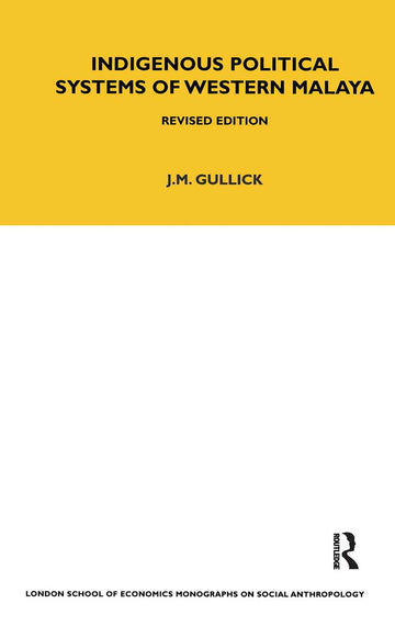 Indigenous Political Systems of West Malaya