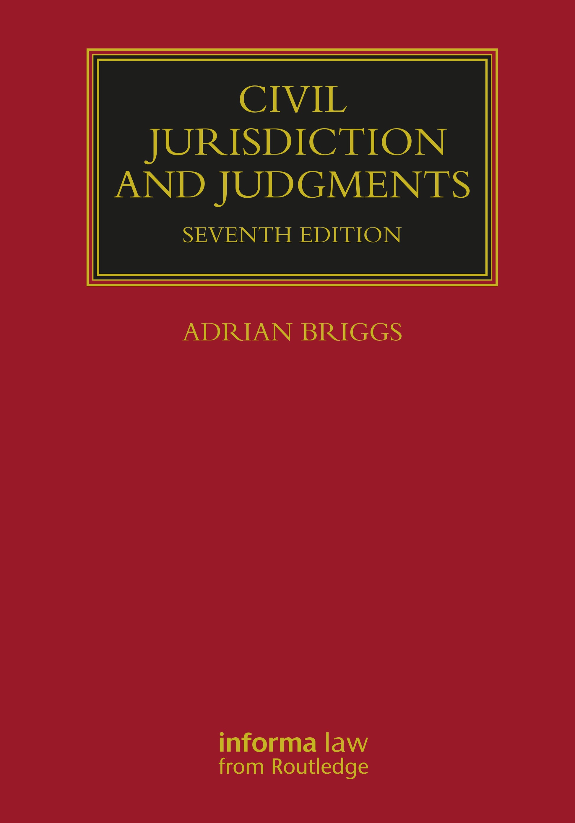 Civil Jurisdiction and Judgments
