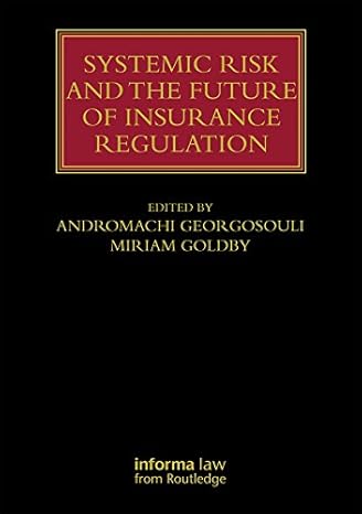 Systemic Risk and the Future of Insurance Regulation - Paperback / softback