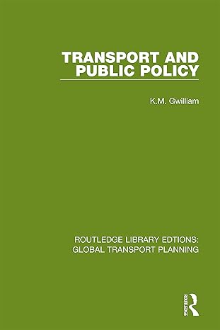 Transport and Public Policy - Hardback