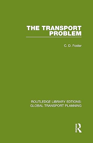 Transport Problem - Hardback