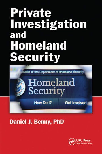 Private Investigation and Homeland Security - Paperback / softback