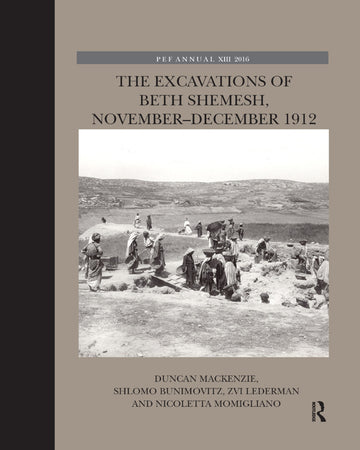 Excavations of Beth Shemesh, November-December 1912